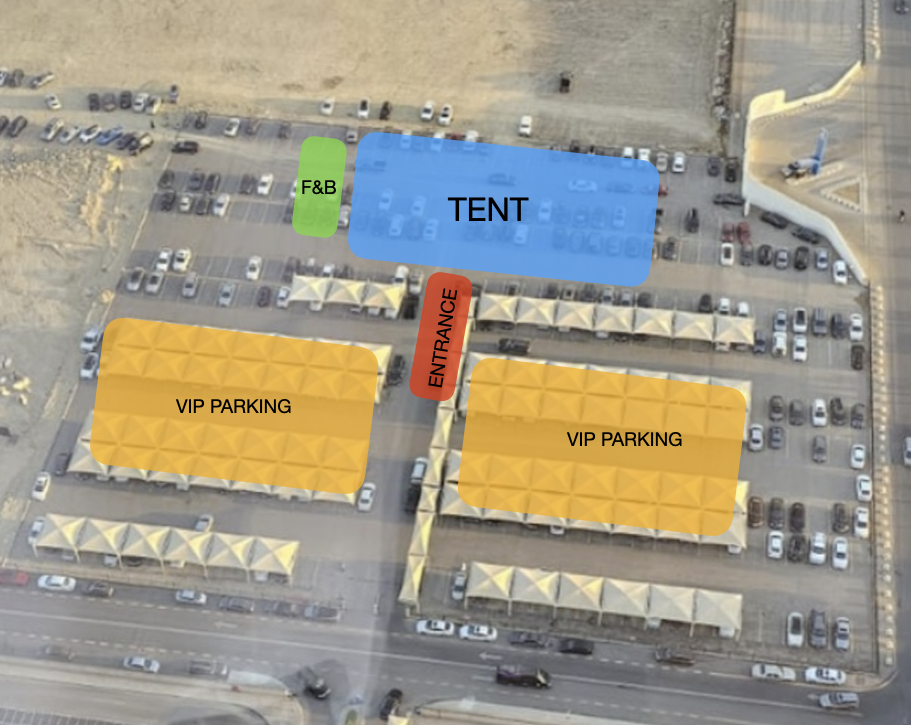 Event Site Map & Parking Zones